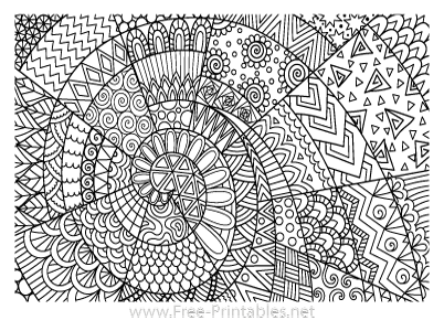 Adult Coloring Page 13 (Landscape)