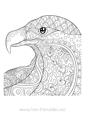 Adult Coloring Page 16 (Portrait)