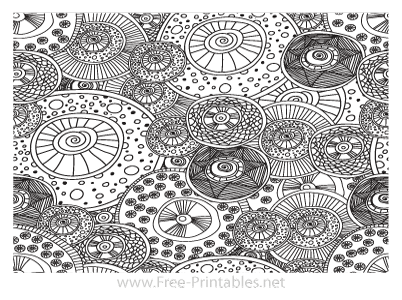 Adult Coloring Page 2 (Landscape)