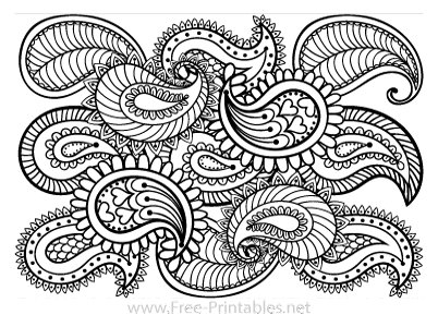 Adult Coloring Page 6 (Landscape)