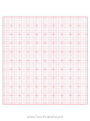 Free Printable Graph Paper 11 - Red
