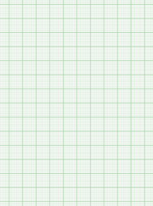 Free Printable Graph Paper 4 - Green